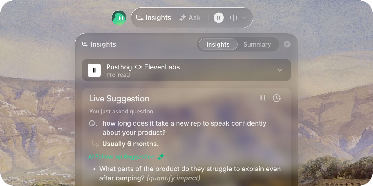 Smart Live Suggestion